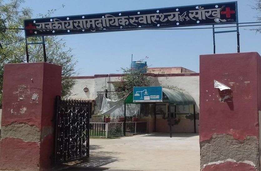 churu news सांखू सीएचसी में एक्स-रे नहीं करने का आरोप