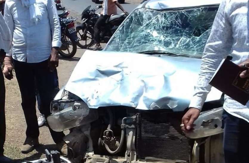 Bikes clash, one dead बाइकों में सीधी भिड़ंत, एक मृत