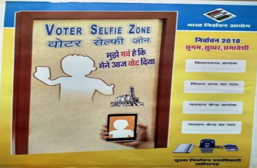 Selfi Zone in election अगर आप भी हैं सेल्फी के शौक़ीन तो चुनाव आयोग दे रहा है मौका,25 उत्कृष्ट सेल्फियां होंगी पुरस्कृत