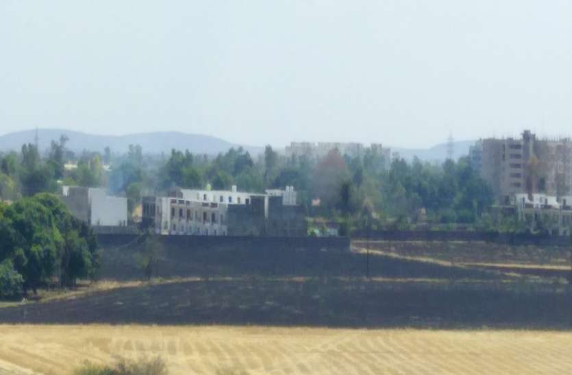 After fire