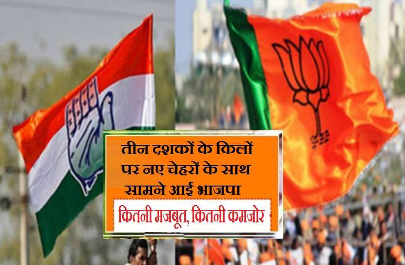 2019 chunav बनते बिगड़ते समीकरणों के बीच भाजपा के किलों पर खतरे का साया!