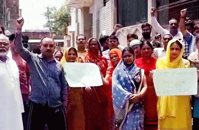 Faizabad Lok Sabha constituency voters refuse to vote फैजाबाद संसदीय सीट के इस इलाके में मतदान का बहिष्कार करेंगे मतदाता