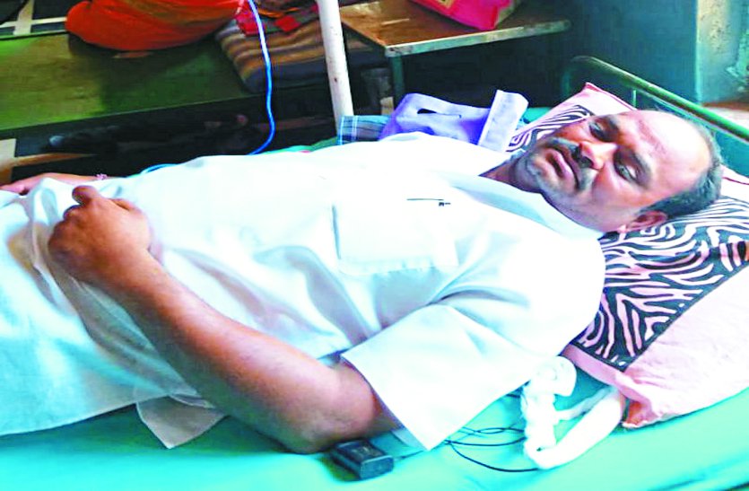 balod patrika भाजपा नेता पर दूसरी बार अज्ञात नकाबपोशों ने कर दिया राड से हमला, अस्पताल में भर्ती
