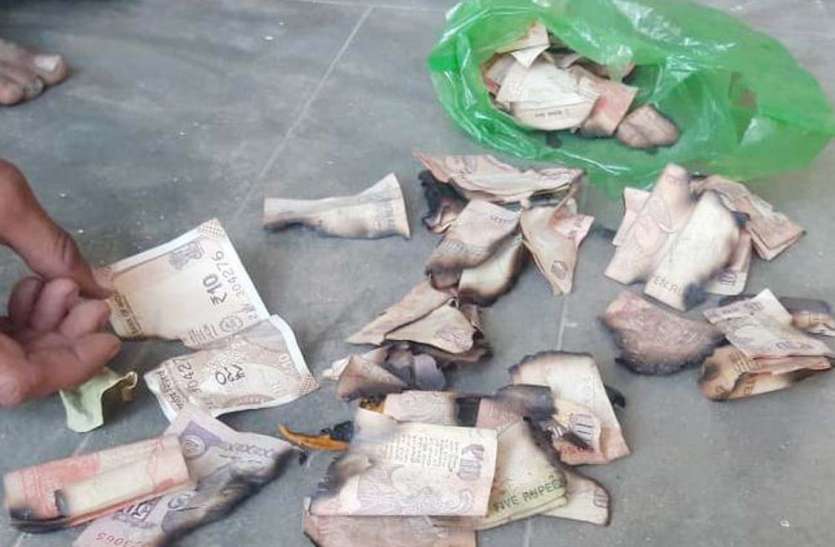 jalore सियाणा के ब्रह्माजी मंदिर में चोरी, नकदी जलाई