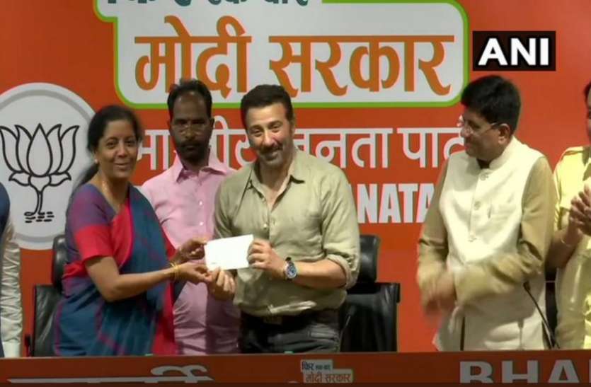 sunny deol लोकसभा चुनाव: भाजपा में शामिल हुए अभिनेता सनी देओल, गुरदासपुर से लड़ सकते हैं चुनाव