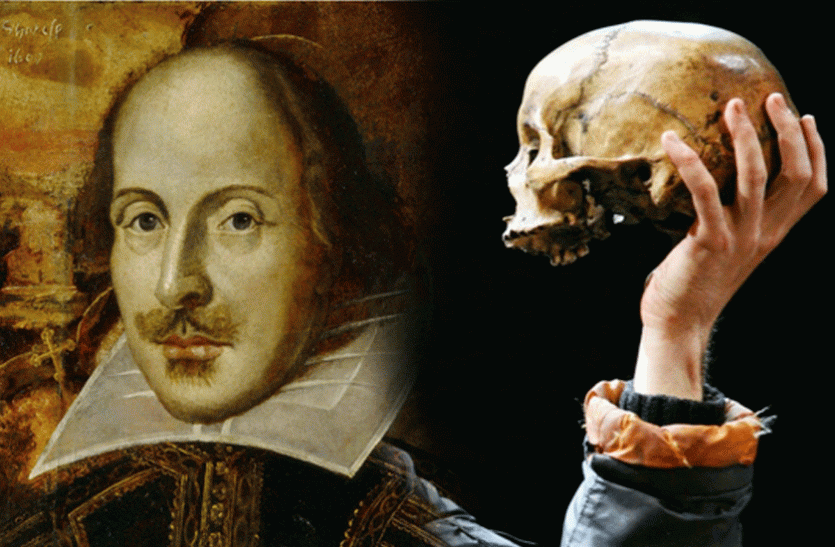 William Shakespear Always Carry A Skull While Writing ज न ए अपन स थ इ स न ख पड रखकर क य ल खत थ व ल यम श क सप यर Patrika News