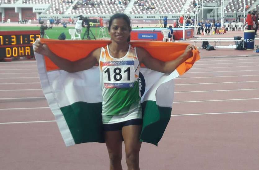 Duti Chand विश्व एथलेटिक्स चैम्पियनशिपः जिन्सन, दुती से भारत को पदक की उम्मीद