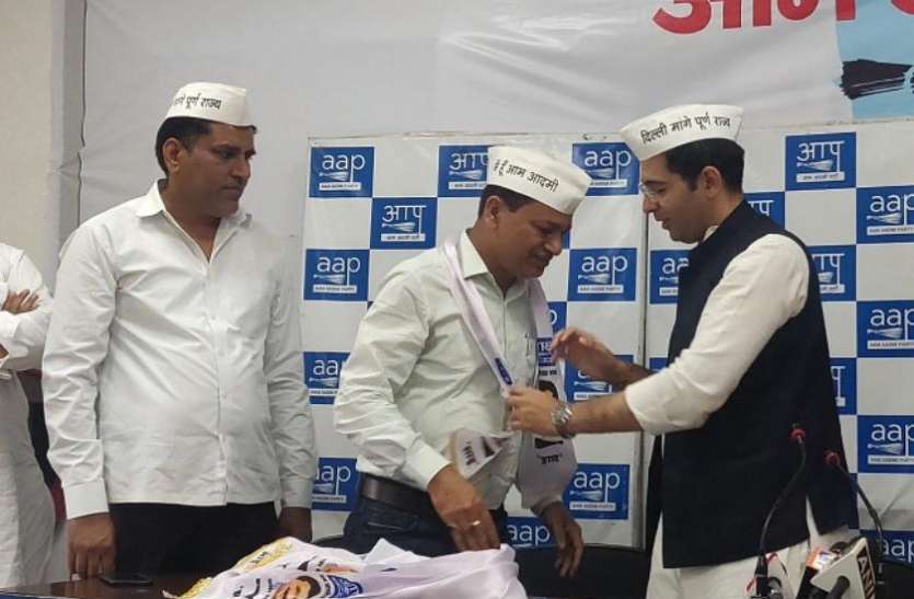 Bjp leader join AAP लोकसभा चुनावा: BJP नेता कृष्ण कुमार शेहरावत AAP में शामिल, कहा- CM केजरीवाल के काम से हुए प्रेरित