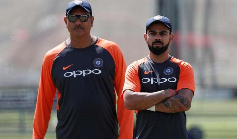 virat kohli and Ravi Shastri