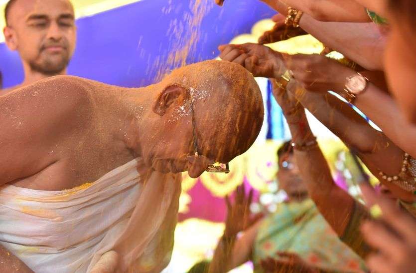patrika प्रदेश के इस जिले में मिला पन्यास प्रवर को आचार्य पद्, समोवसरण जय-जयकार से गूंज उठा