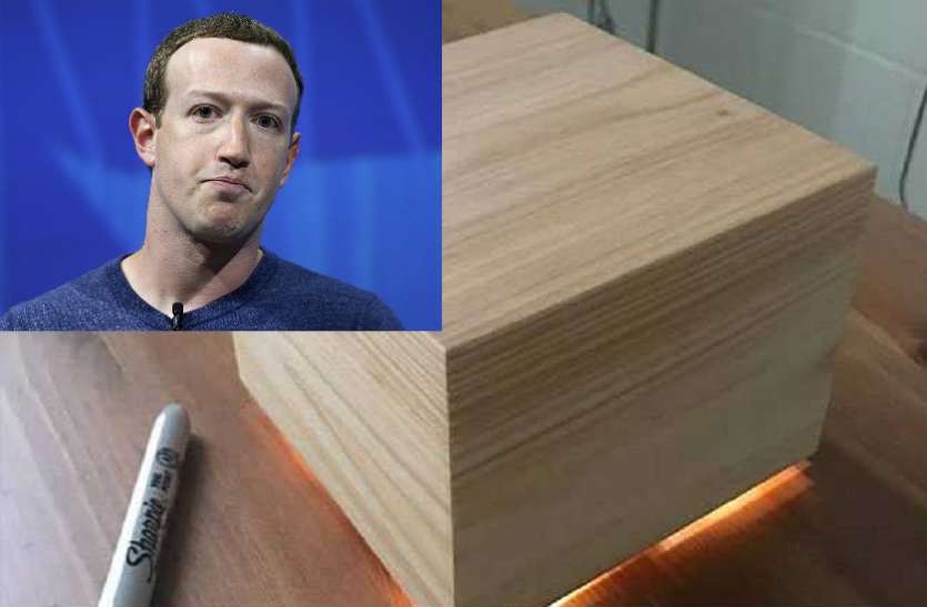 Mark Zuckerberg builds glowing wooden box to help his wife मार्क जकरबर्ग की पत्नी को नहीं आ रही थी नींद, बनाई नई डिवाइस, देखें तस्वीर