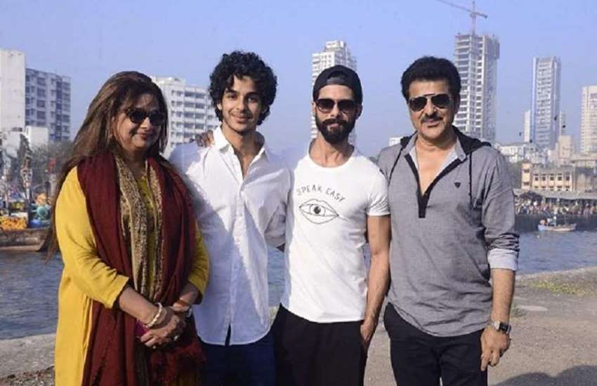 rajesh khattar Shahid Kapoor ishan khattar