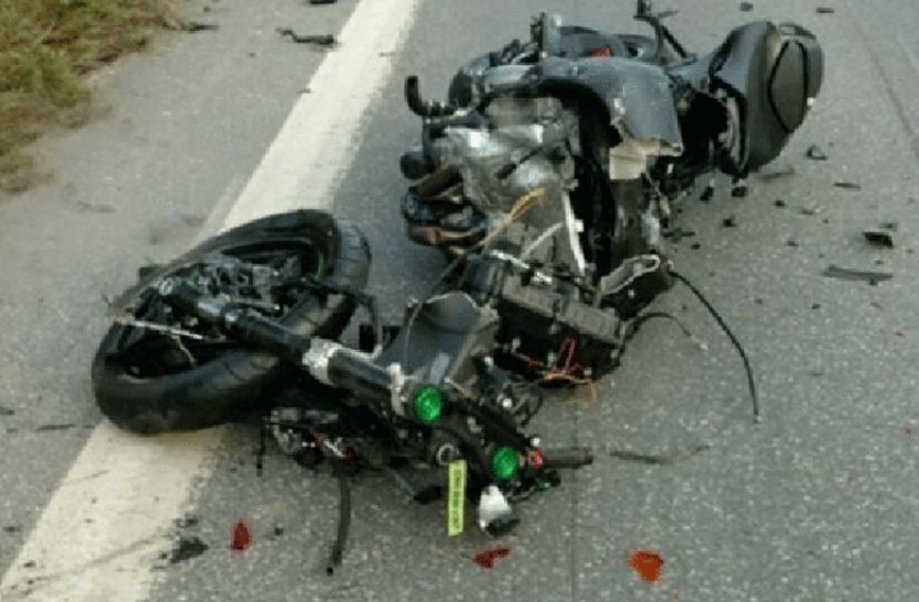 Truck-Bike Accident