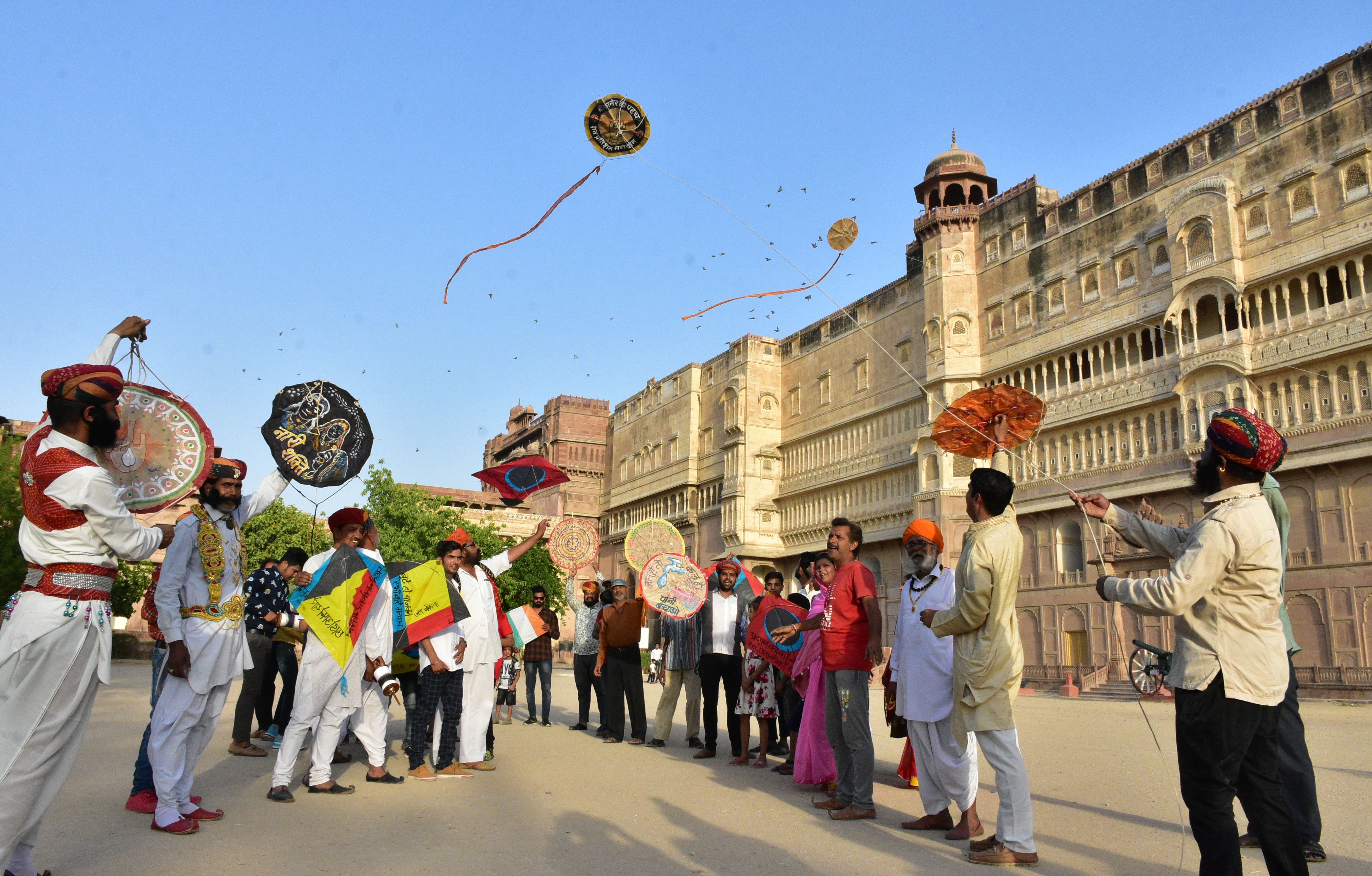 Raising Day of Bikaner on 6th may स्थापना दिवस आज, दो दिन होगी पतंगबाजी