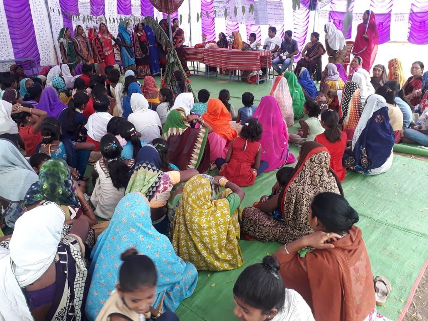 Resolution against malnutrition and doping कुपोषण और दगना के खिलाफ दिलाया संकल्प