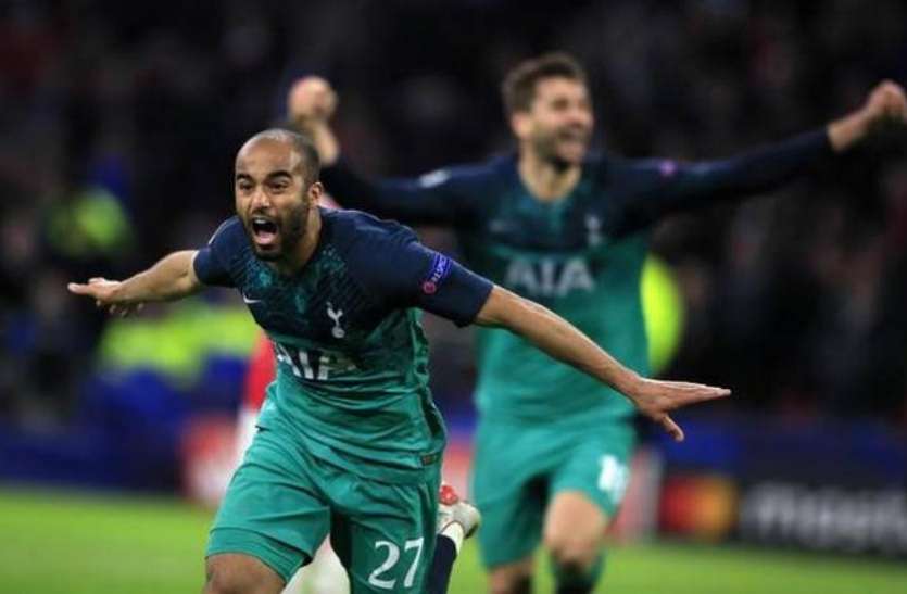 Lucas Moura चैंपियंस लीगः पहली बार फाइनल में पहुंची टॉटेनहम हॉट्सपर, एजाक्स को दी मात