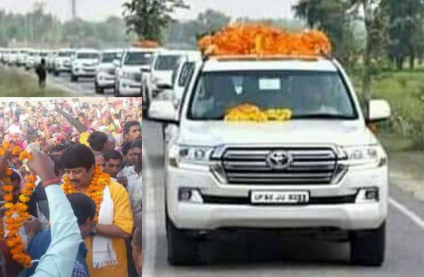 Raja Bhaiya Road Show लोकसभा चुनाव से पहले राजा भैया ने रोड शो कर दिखाई ताकत, किया यह दावा