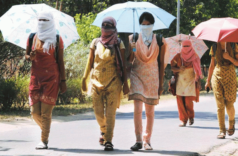 news नौतपा के बाद भी पारा 46 पार, दिनभर तेज लू और शाम को बादल छाने के बाद जारी तपन
