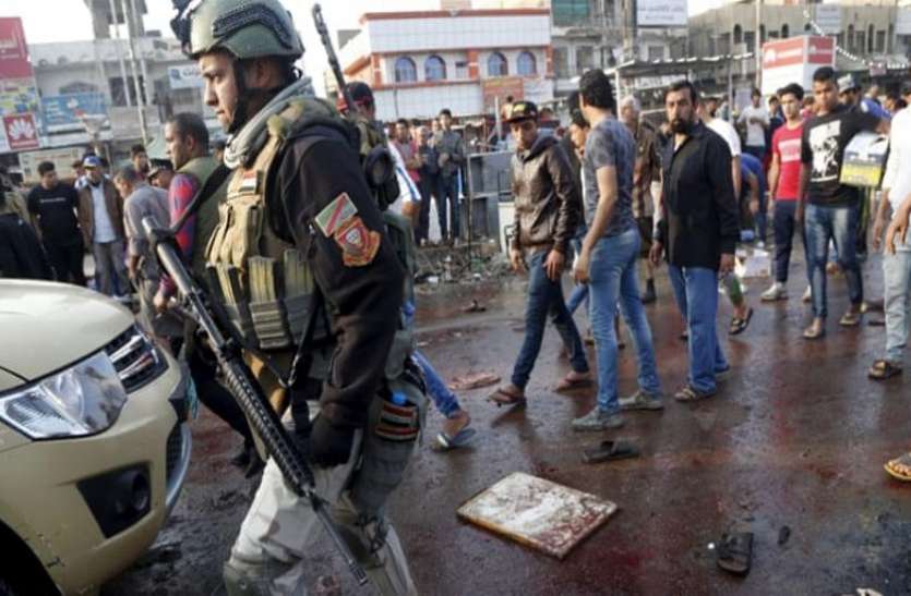 army इराक: बगदाद में आत्मघाती हमला, आठ की मौत, दर्जनों घायल