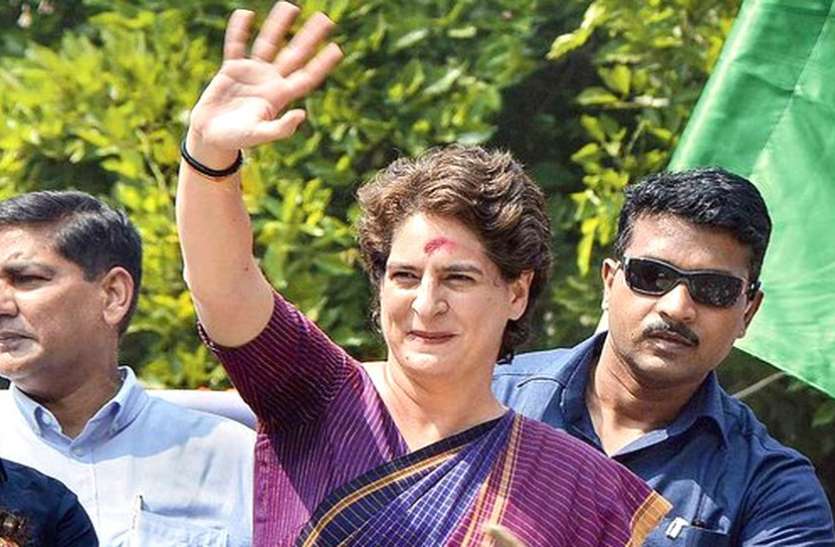 priyanka प्रियंका का संदेश- इंदौर में रोड शो कहीं से भी हो, पर मुझे जाना है राजबाड़ा