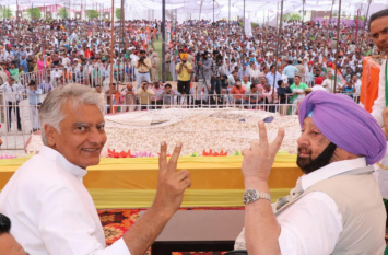 amarinder singh said sunil jakhar would be CM of punjab in future सनी देओल के सामने कडे मुकाबले में फंसे सुनील जाखड को अमरिंदर सिंह ने बताया भावी मुख्यमंत्री