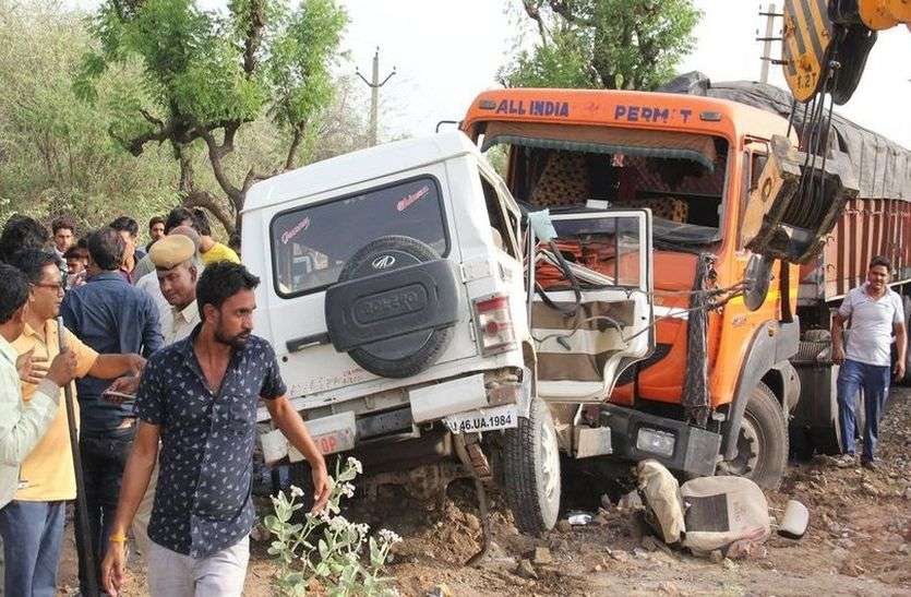 jalore सिरोही में सड़क हादसे में जालोर के दो युवकों ने गंवाई जान