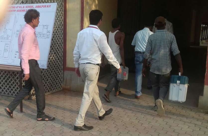 Ideal counting centers are being set up at MLB School for counting of votes for Lok Sabha elections on May 23 जबलपुर का आदर्श मतगणना केन्द्र बनेगा देश में मॉडल