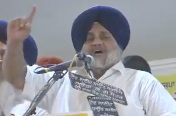 sukhbir badal gave big statement in guru granth sahib disrespect case जिन्होंने गुरूग्रंथ साहिब की बेअदबी करवाई उनका खानदान न बचेः सुखबीर