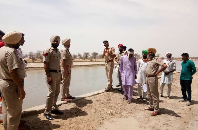 murder in bikaner जमीन के लिए हत्या कर नहर में डाले थे पिता-पुत्र के शव