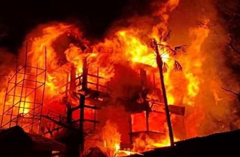 shimla शिमला में 190 वर्ष पुराने ग्रैंड होटल में लगी भीषण आग, लाखों की संपत्ति खाक