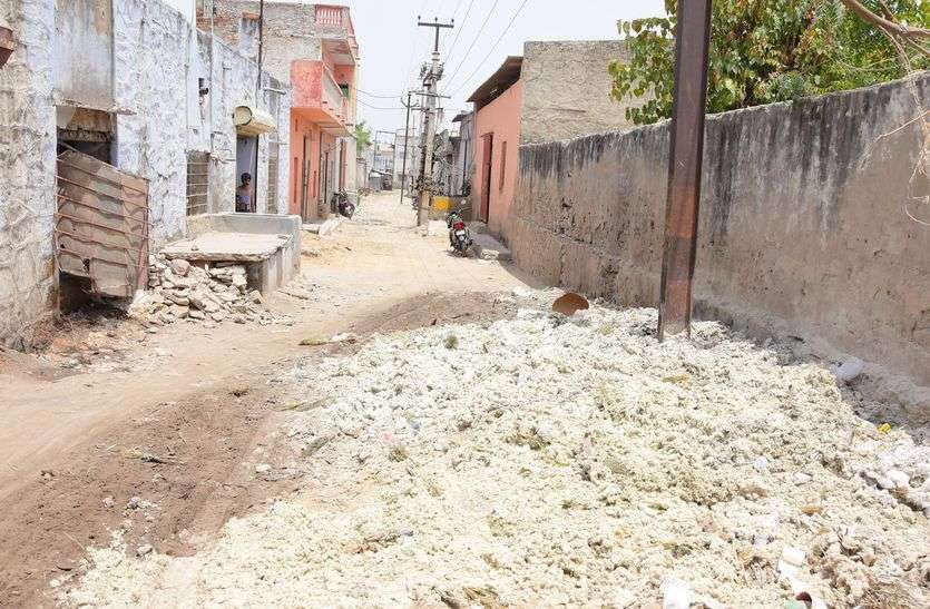 Powerloom area still bad पावरलूम क्षेत्र अभी भी बदहाल