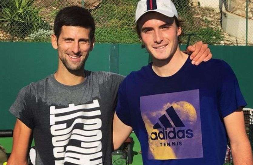 novak djokovic stefanes tsitsipas मैड्रिड ओपन टेनिस : फाइनल में सितसिपास को मात देकर जोकोविक ने तीसरी बार जीता खिताब