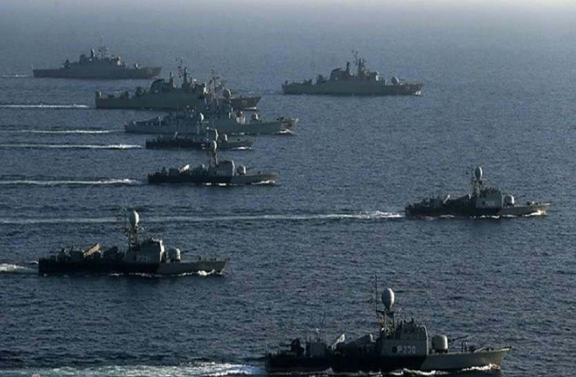 war ships in gulf ईरान के रुख से सहमा अमरीका, सरकारी कर्मचारियों को इराक छोड़ने का आदेश