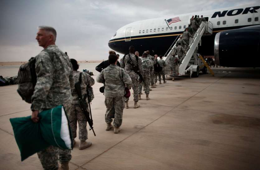 us forces leaving iraq पहले अधिकारियों को दिया इराक छोड़ने का आदेश, अब विवाद बढ़ने पर अमरीका ने दी सफाई