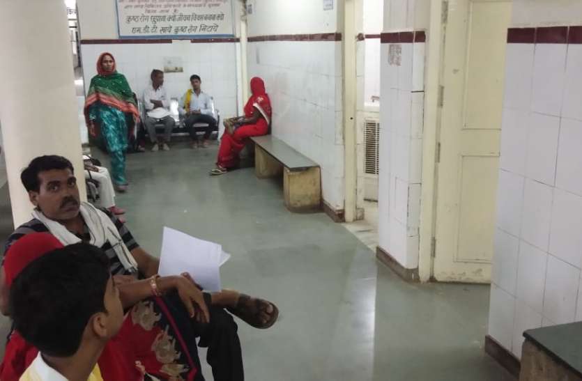 sheopur शाम की ओपीडी एक घंटे की,फिर भी नहीं बैठते डॉक्टर