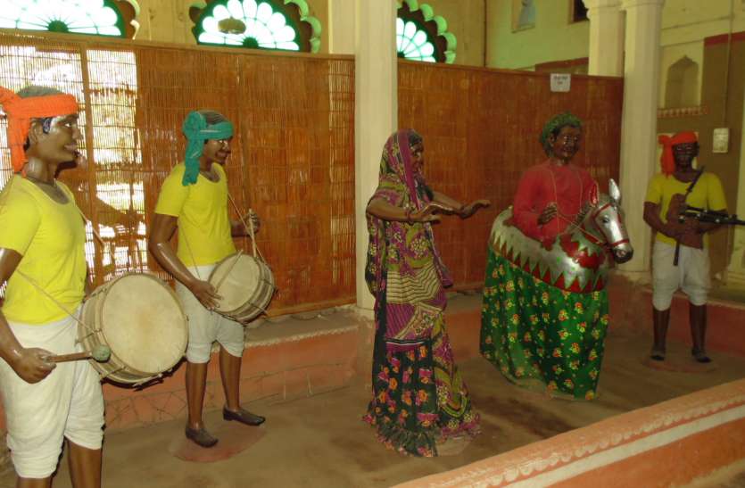 sheopur श्योपुर के इस म्युजियम में दिखती है सहरिया संस्कृति