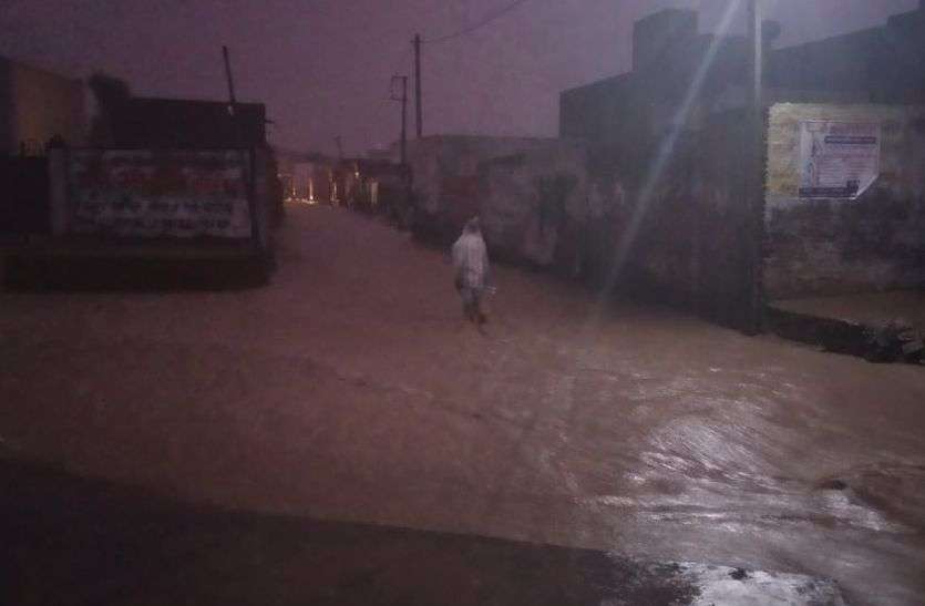 churu news 17 घंटे में जिला मुख्यालय पर 20.8 एमएम बारिश, गर्मी से मिली निजात