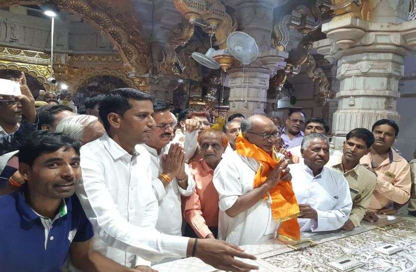 chittorgarh दिग्विजयसिंह ने की देश में कांग्रेस की सरकार बनने की कामना