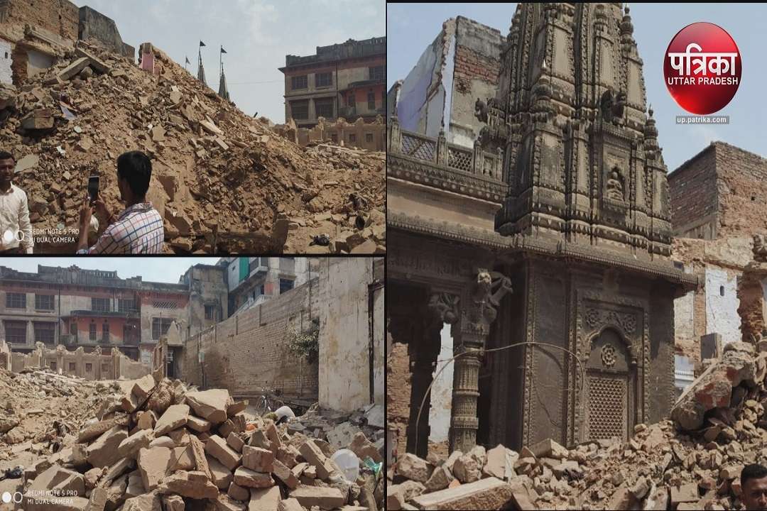 काशी के टूटते मंदिर