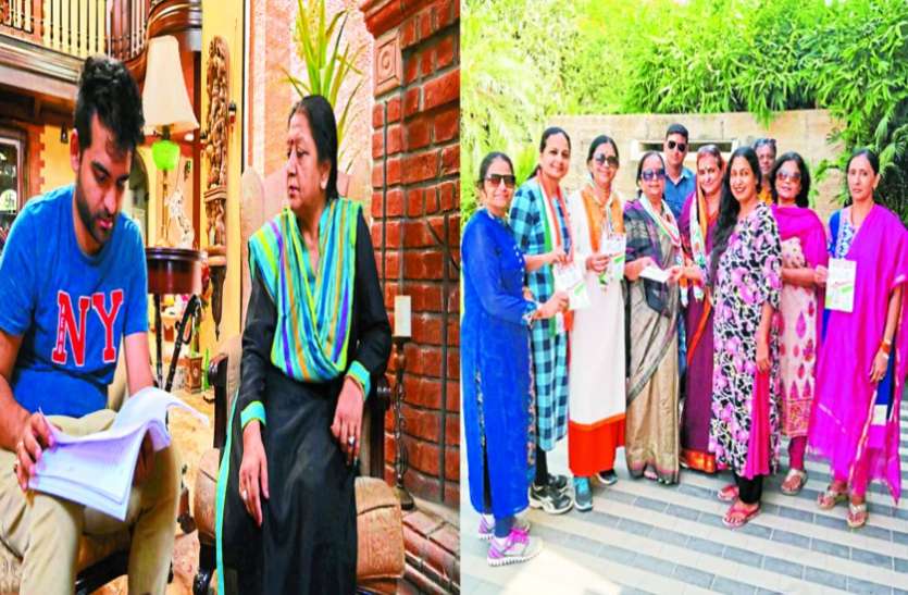 indore LOKSABHA ELECTION : श्रीमतीजी के कंधों पर हैं महिलाओं को साधने की जिम्मेदारी