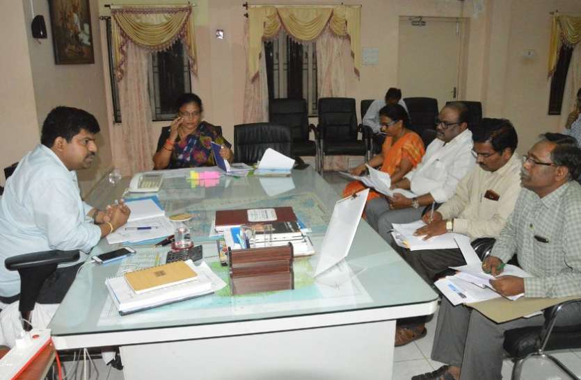 Revision meeting on infrastructure development of the game खेल के बुनियादी ढांचा विकास को लेकर पुनरीक्षण बैठक