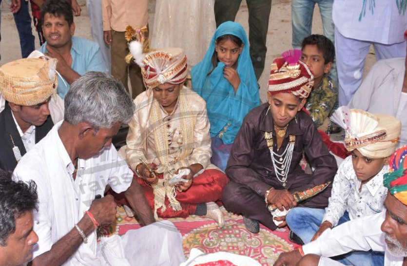 child marriage in bhilwara रीति-रिवाज ऐसे कि बाल विवाह बन गए मजबूरी