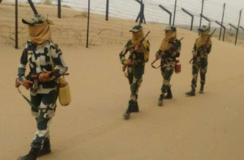 jaisalmer 50-60 किलोमीटर प्रति घंटा रफ्तार की आंधी में घुसपैठ रोकने की तैयारी, आंधी-तूफान में भी अडिग मनोबल