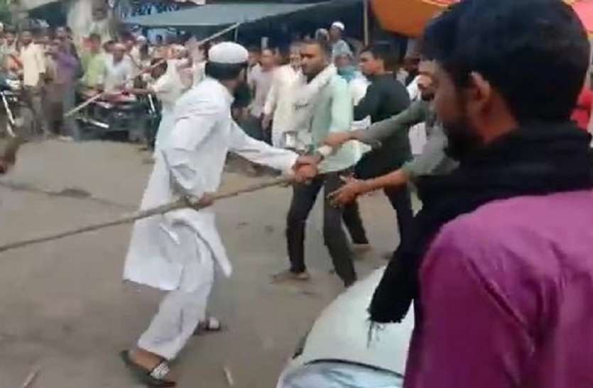 saharanpur तरबूज के विवाद में सरेबाजार दाैड़ा-दाैड़ाकर पीटा, वीडियाे हुआ वायरल