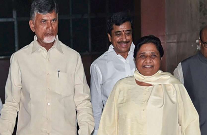Naidu Mayawati चंद्रबाबू नायडू ने मायावती को दी यह खास चीज, देख बसपा सुप्रीमो हुईं खुश