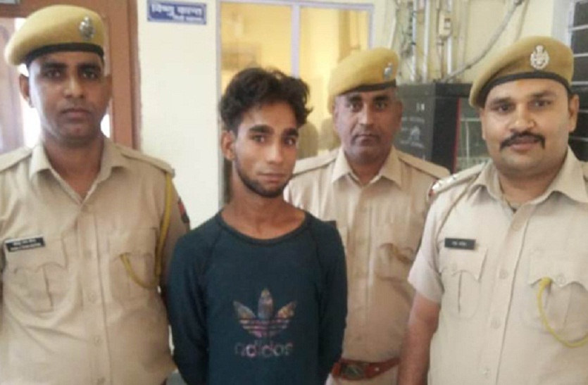 bharatpur रकम बंटवारे को लेकर गिरोह में फायरिंग, दो घायल, एक पुलिस के हत्थे चढ़ा