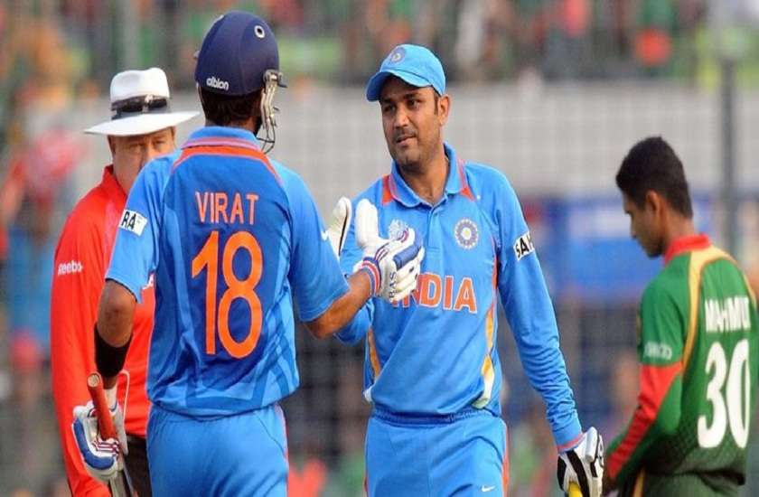 virat kohli and Virendra Sehwag