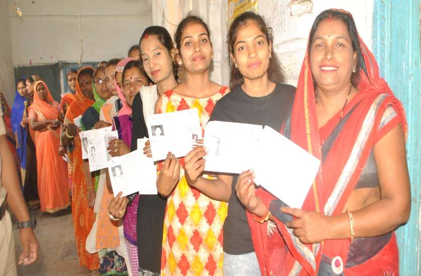 sehore आष्टा के अल्पसंख्यक और दलित क्षेत्र में बंपर वोटिंग