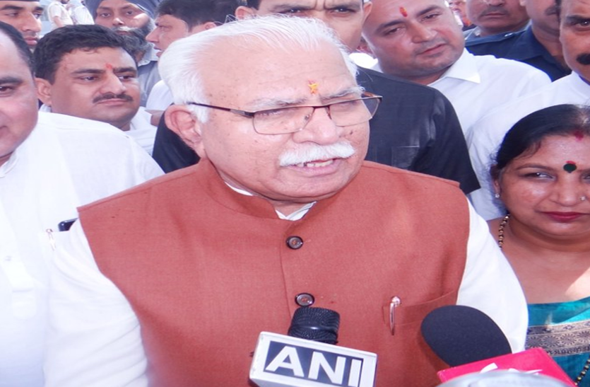 haryana cm file photo हरियाणा सरकार का बड़ा फैसला, धान की खेती छोडऩे वाले किसानों के लिए सुविधाओं का पिटारा खोला