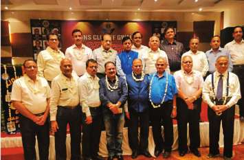 The 18 Presidents of the Club Honored, Counted Achievements क्लब के 18 पास्ट प्रेसिडेंट्स का सम्मान, गिनाए एचीवमेंट
